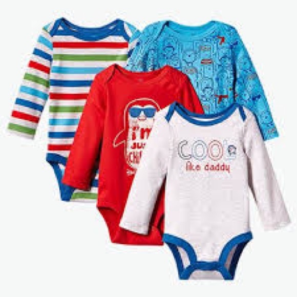 Lamaze Other - Lamaze Organic Bundle of Penguin Onesies NWT